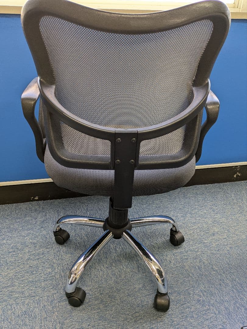 【愛知引取り限定】スチールデスク&引き出し&椅子セット