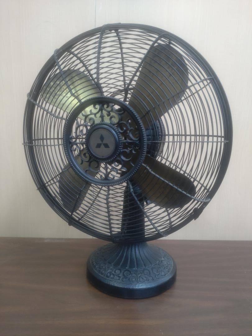 昭和レトロ　三菱電機製卓上扇風機　Z30-EB　50/60Hz　稼働品