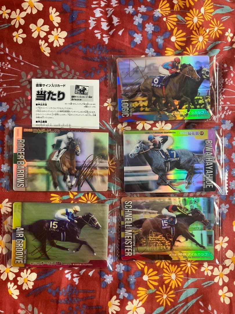 青*様 サラブレッドホースコレクション　当たり券