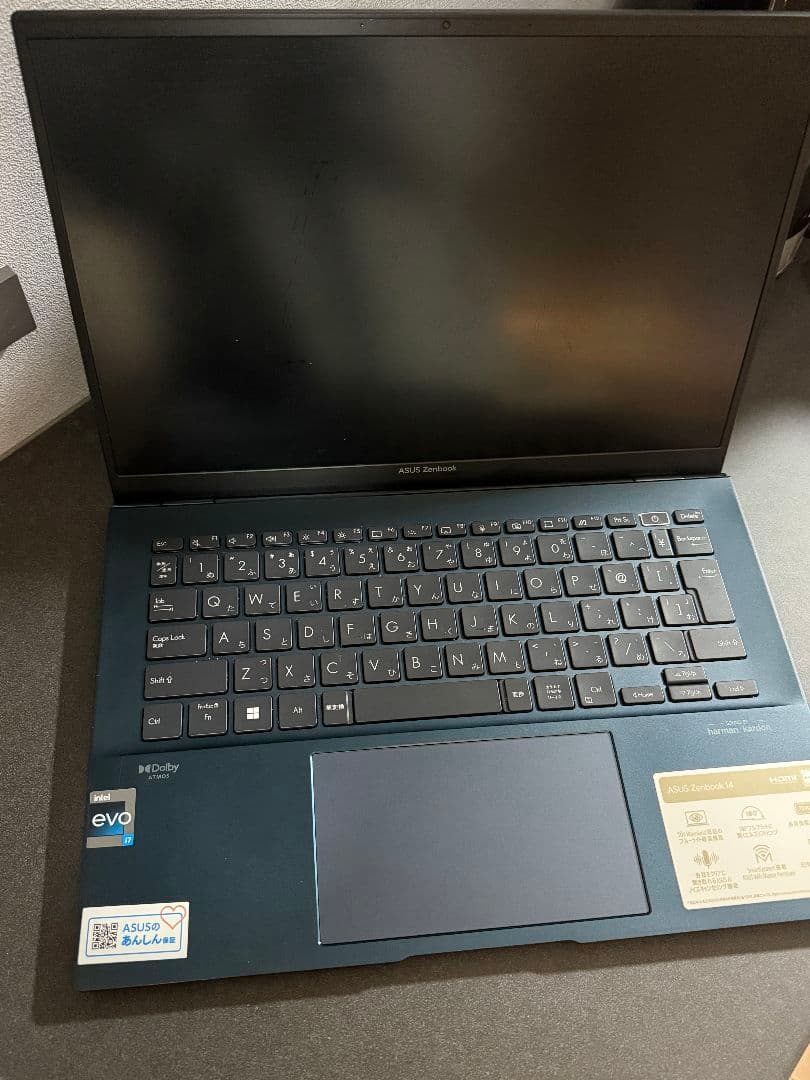 23年式　最安値ASUS Zenbook 14 バッテリー95%