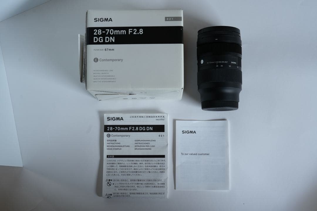レンズ(単焦点) SIGMA 28-70mm F/2.8 DG DN