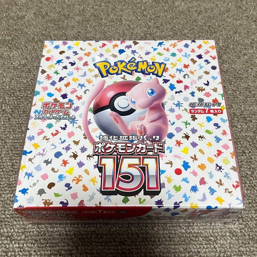 ポケモンカード151　１BOX　シュリンク付き未開封