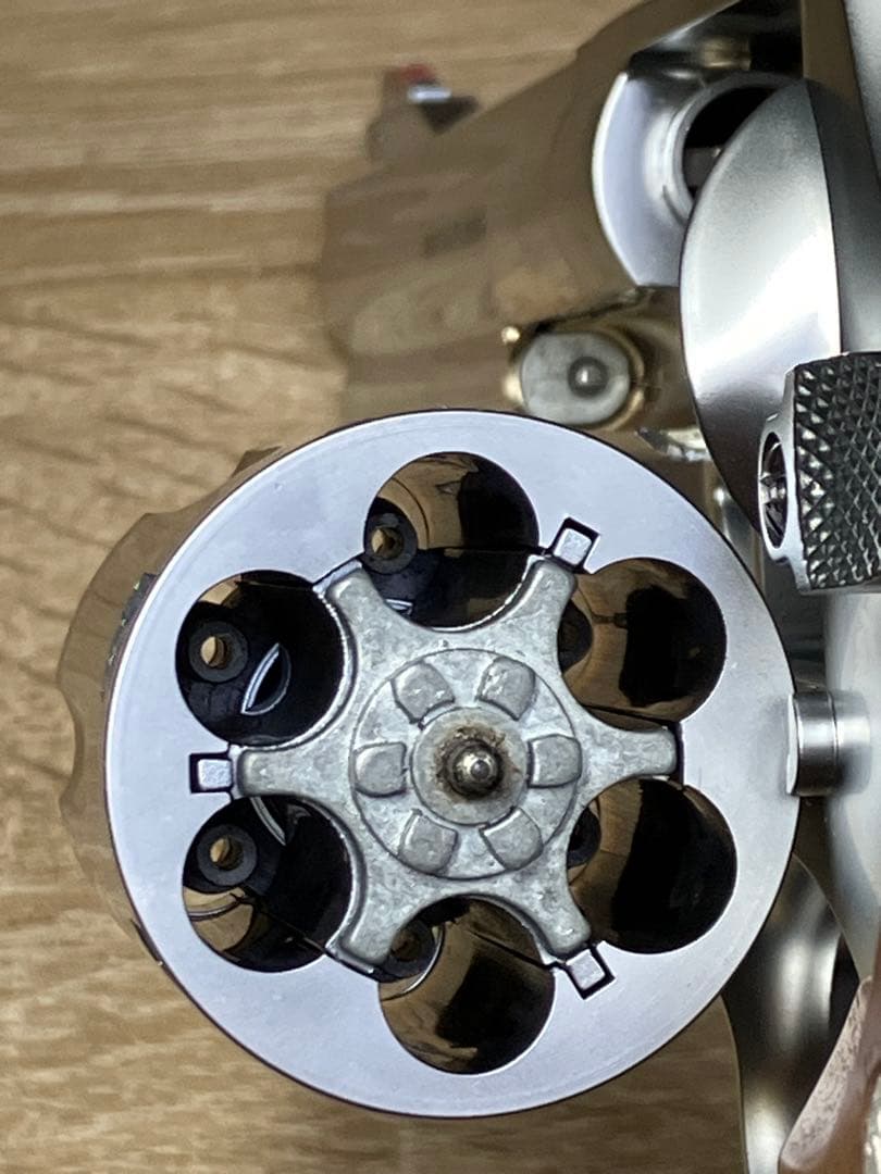 MGC S&W M686 6インチ モデルガン 木製グリップ付き