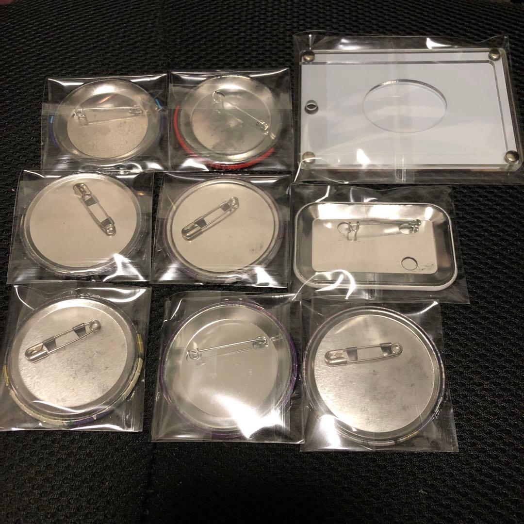 文豪ストレイドッグス　缶バッジ　フョードル　デフォルメ　アクリル　9点セット