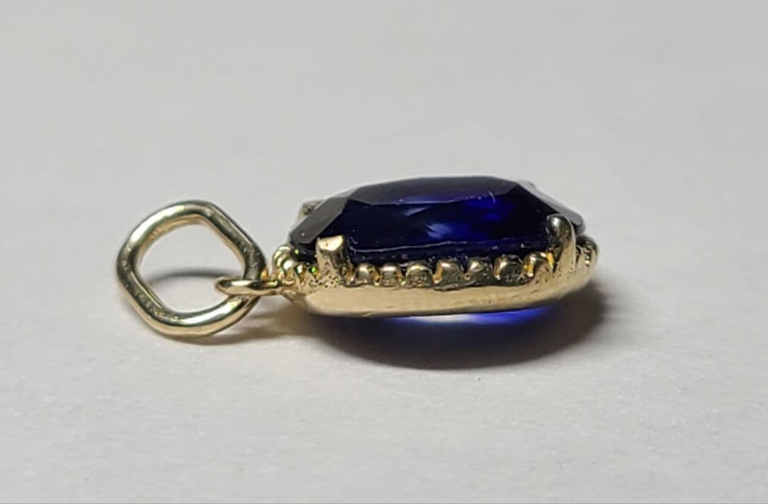 ニケ☆★スリランカ産ブルーサファイア、トルマリン★ペンダントトップオーダー