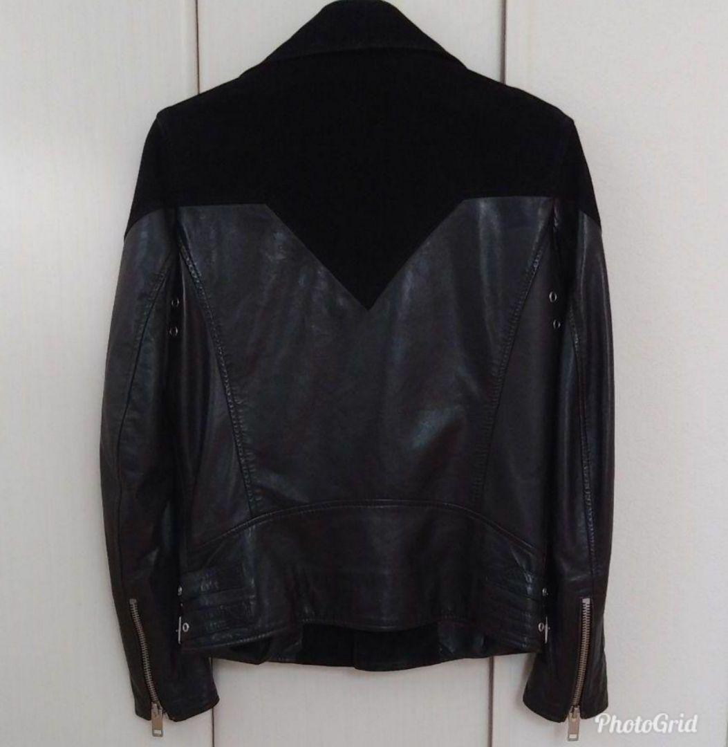 まるおDIESEL ディーゼル レザー ライダース ジャケット