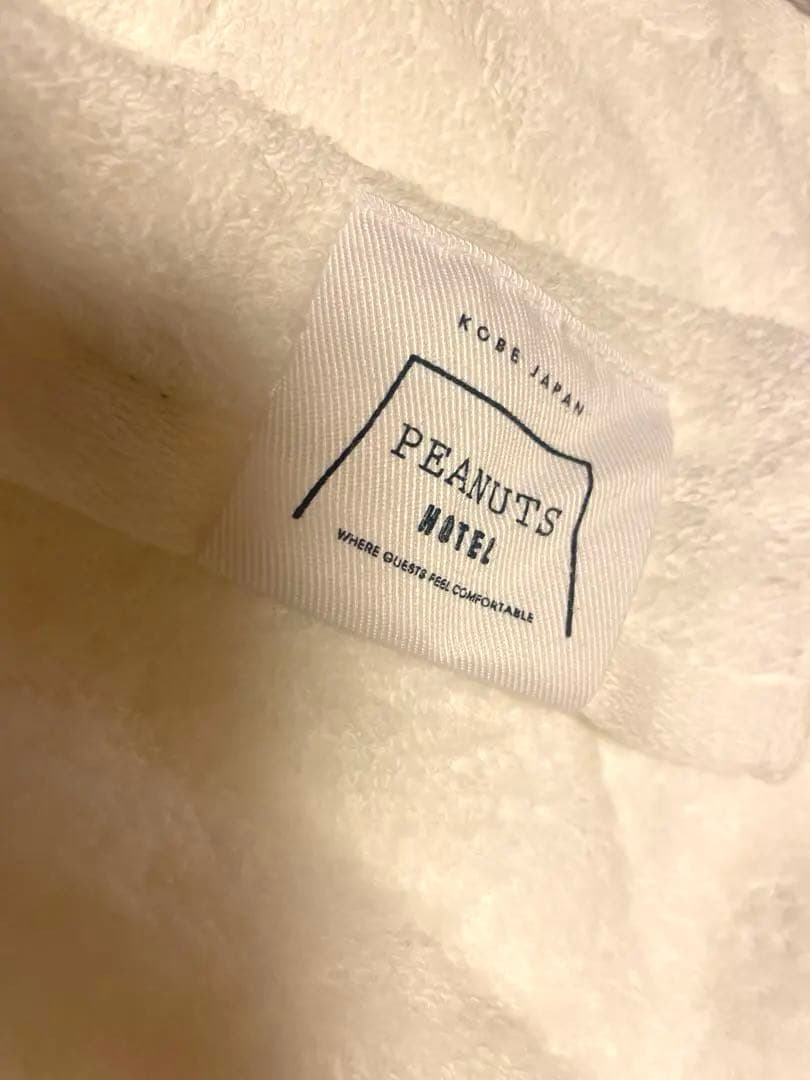 PEANUTS バスタオル 日本製 ホワイト　4枚セット