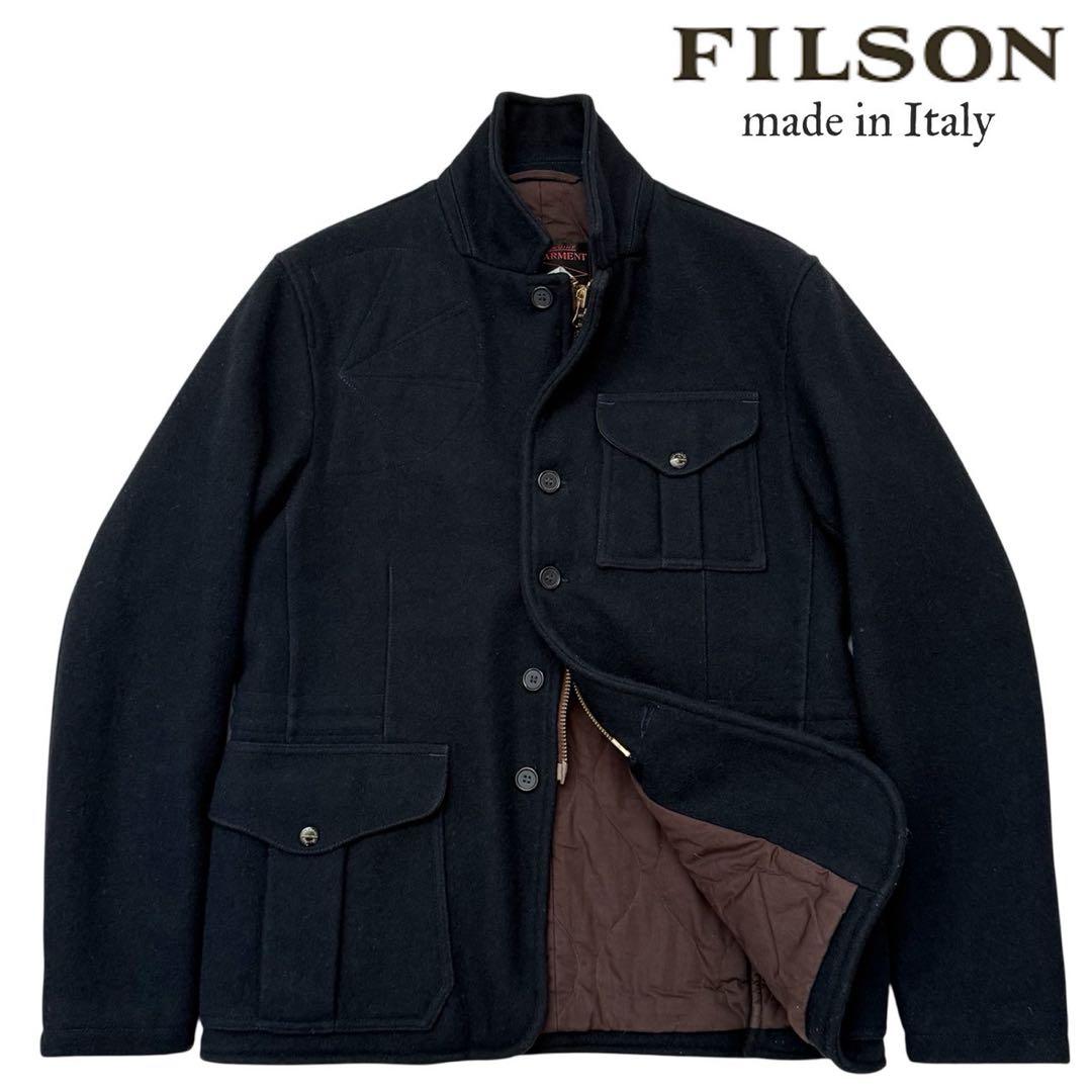 イタリア製【フィルソン】ブラックレーベル　レイルロードマンズコート　マッキーノ