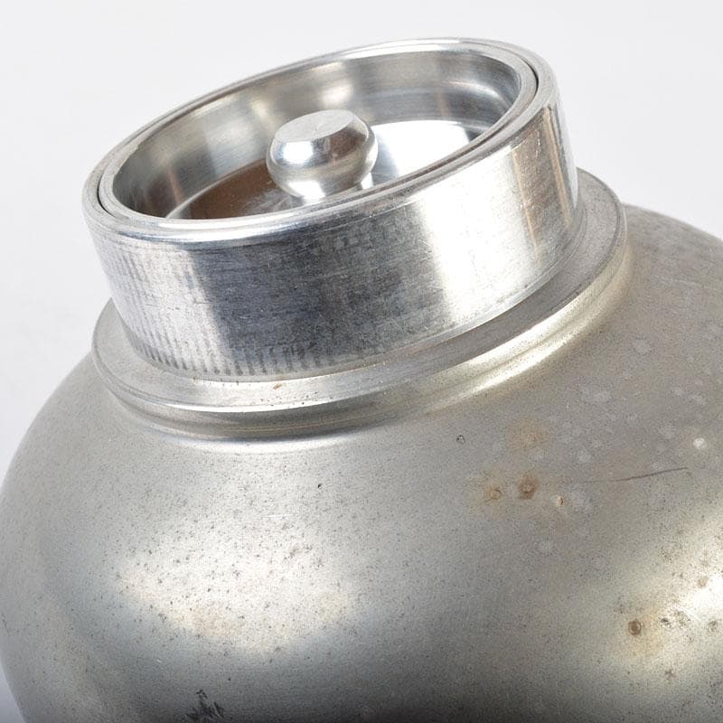 煎茶道具　英祥堂造　古錫　茶壷　茶心壷　約620g　F　R4416