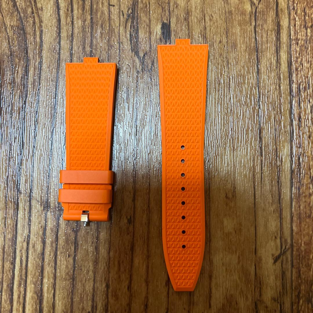 ヴァシュロンコンスタンタン オレンジ ラバーベルト