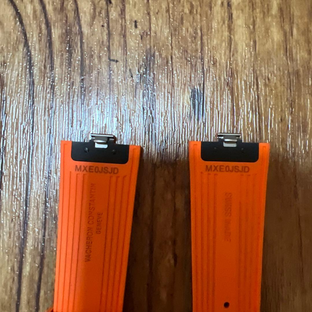 ヴァシュロンコンスタンタン オレンジ ラバーベルト