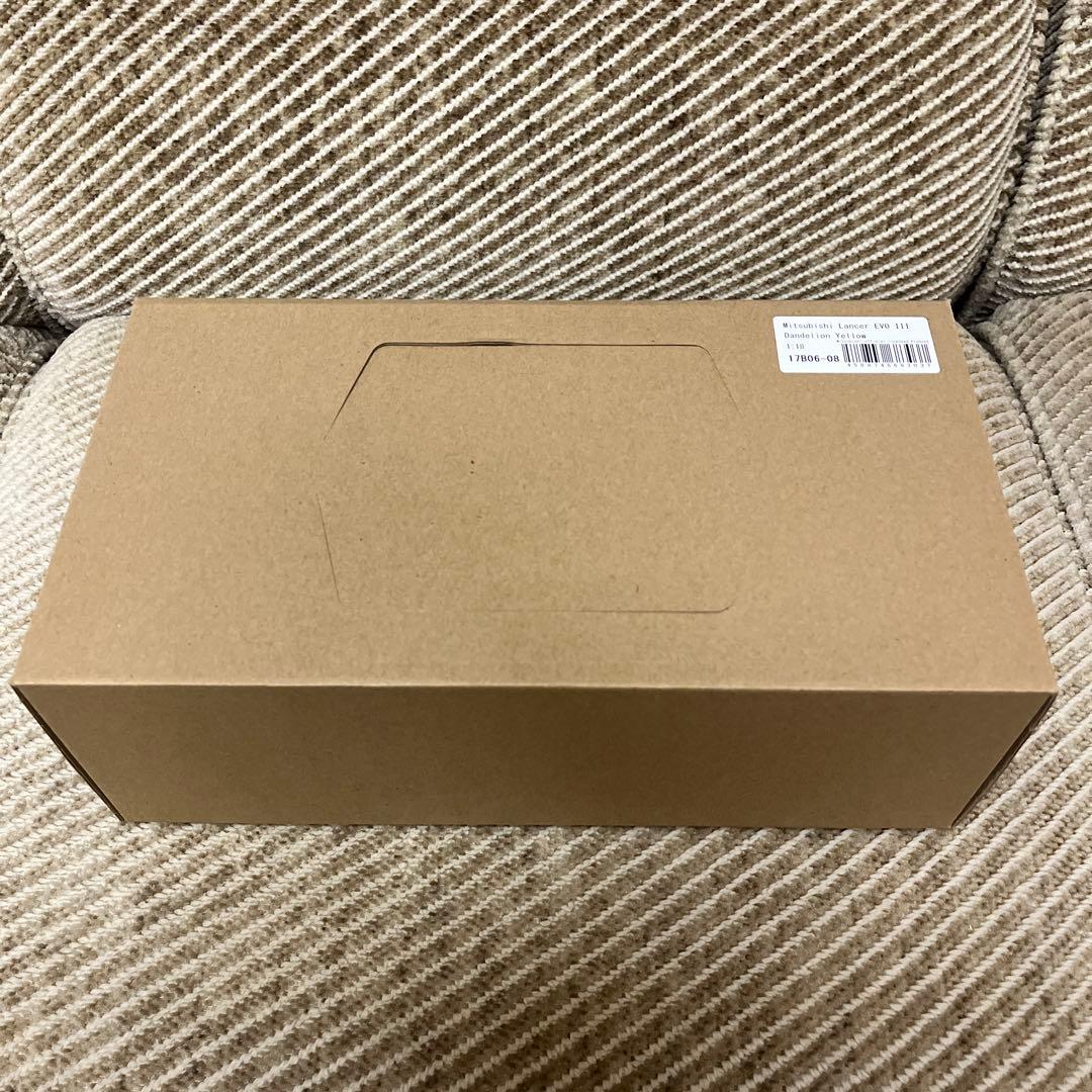 ワンモデル one model ランサーエボリューション Ⅲイエロー 1/18