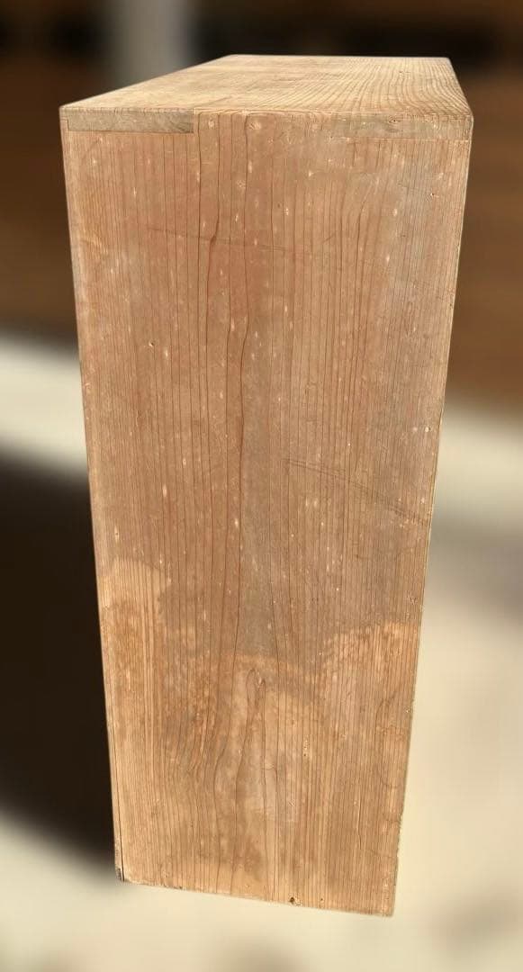 送料込　昭和レトロ　古民家　木製下駄箱　棚　引き戸　キャビネット　アンティーク