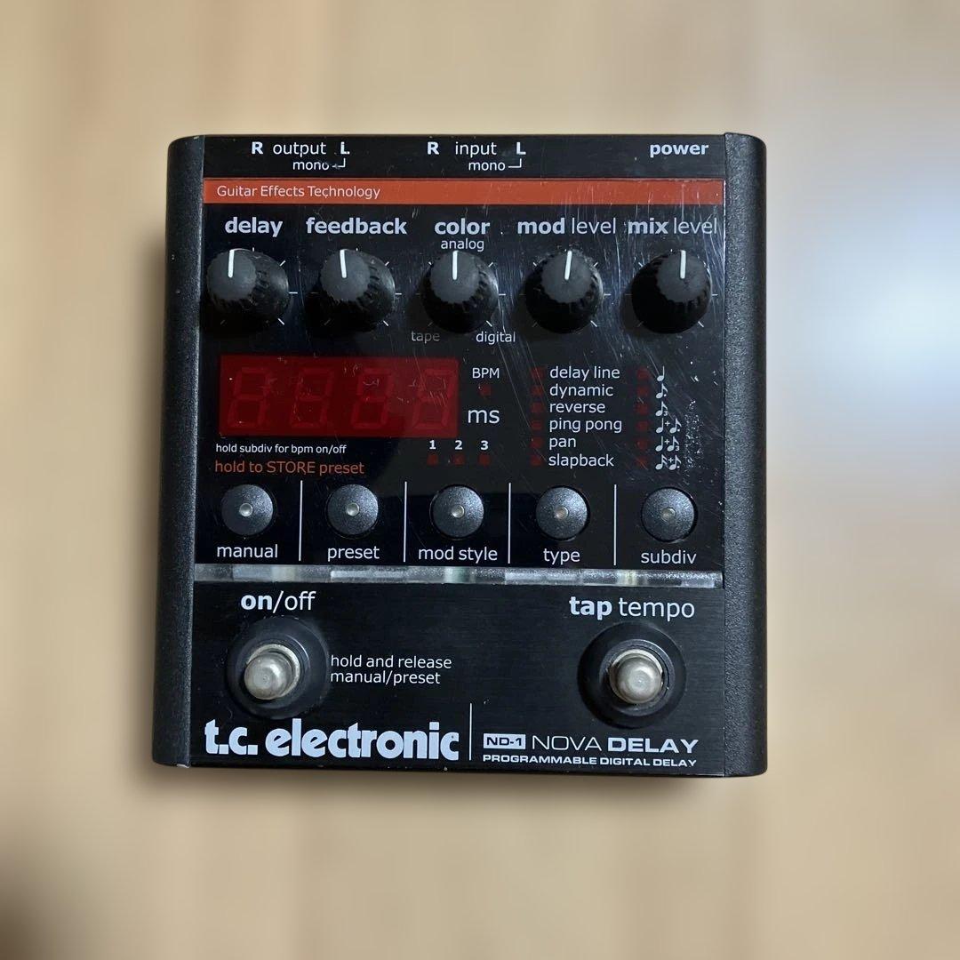 ジャンク TC Electronic NOVA Delay ND-1