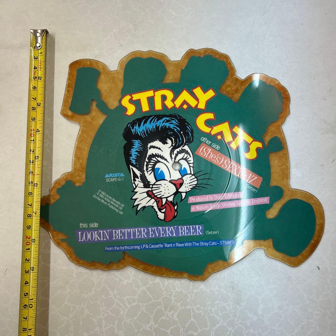 1983年STRAY.CATSピクチャーレコード 超珍しいレコードはまだ聴けます