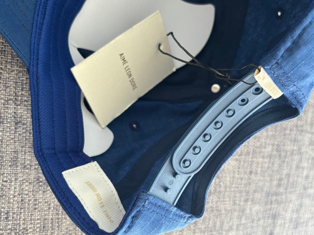 Aimé Leon Dore キャップ ネイビー