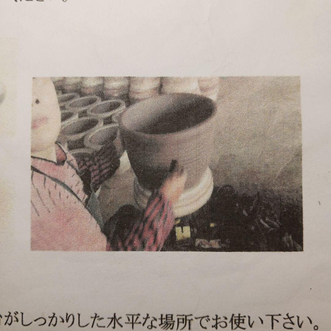 新品　∅50　陶器　睡蓮鉢　特大　難有　メダカ鉢　手造り　青＆緑色　高級　LLB