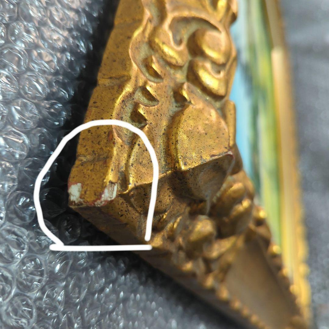 F8号油彩画（額縁入り)No.90