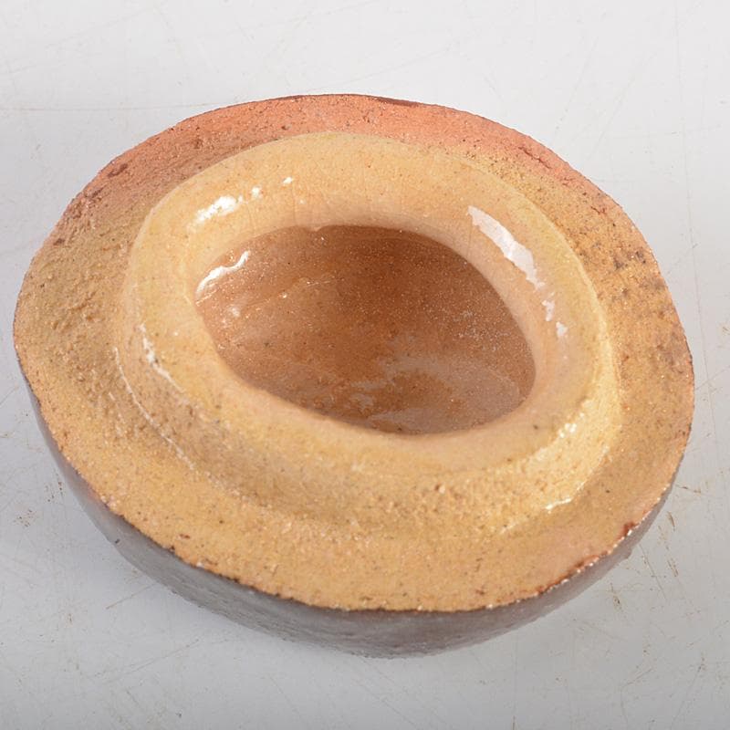 big boy 茶道具　楽焼　金井紫晴造　福郎香合　共箱　V　6336