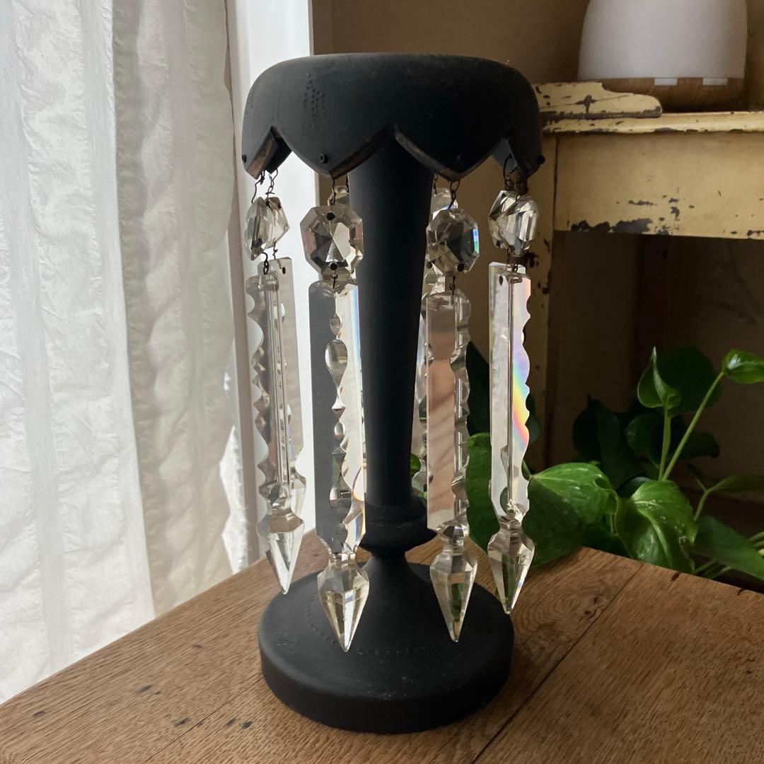 フランスアンティーク　クリスタル　オブジェ　キャッチー