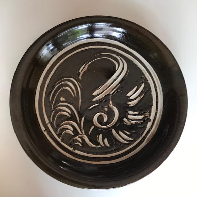 壺屋焼　大皿　上江洲茂生