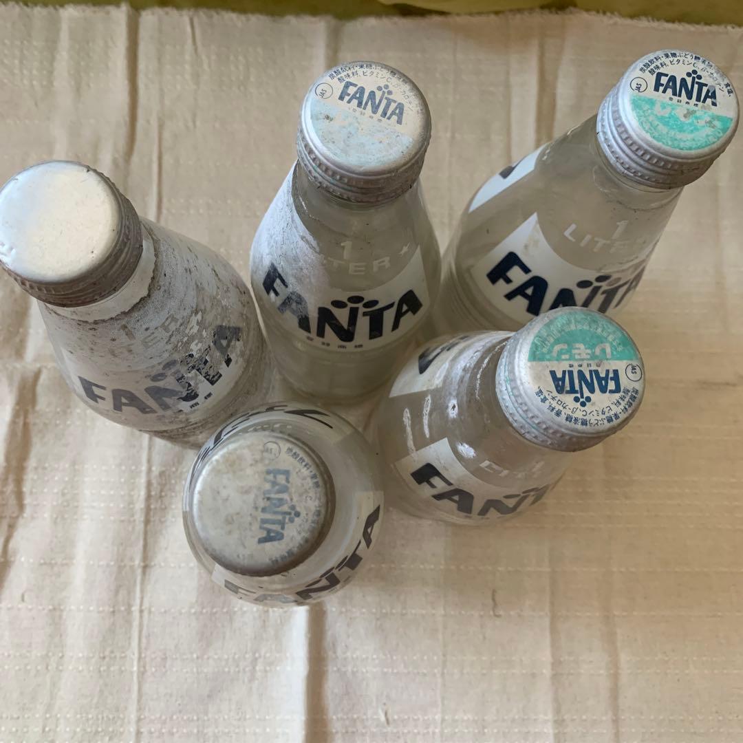 何十年前のファンタ1リットル瓶バラ売り可‼️