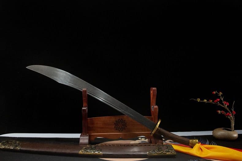 戚継光刀 古兵器 武具 刀装具 手鍛造打 鋼刀 冷兵器 模造刀·模擬刀 鑑賞用