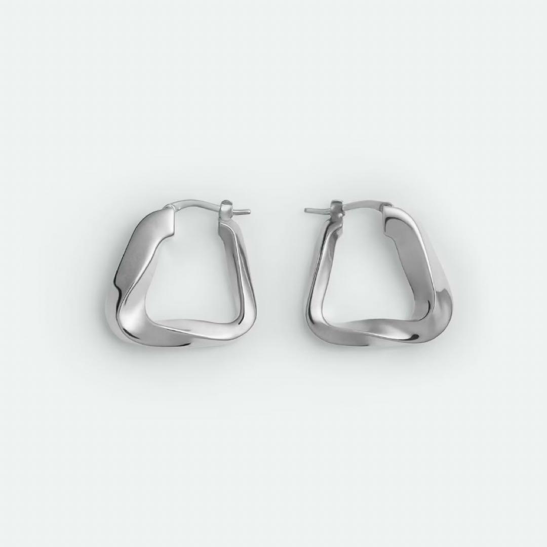 極美品 ボッテガヴェネタ トライアングル ピアス