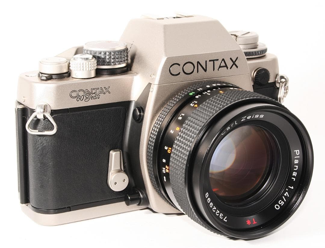 【美品】Contax S2 60周年+Planar 50mm f1.4 MMJ