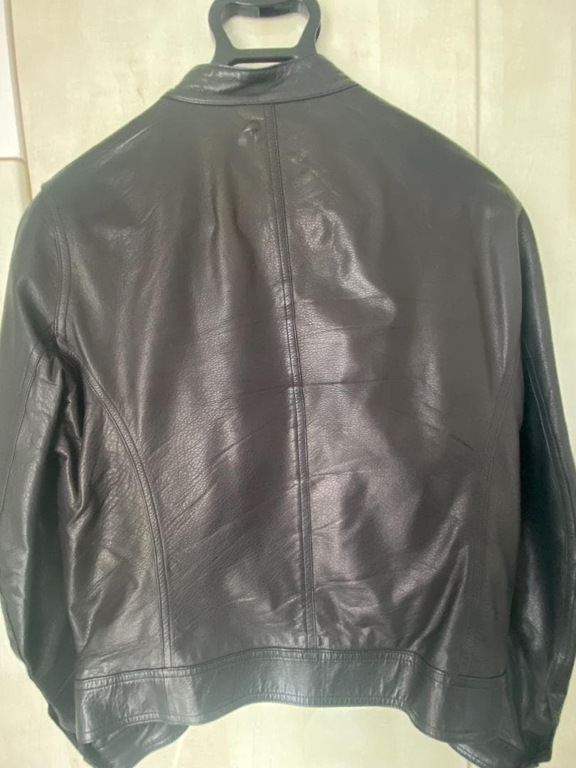 EMMETI JURI エンメティ 48 レザージャケット シングル ブラック