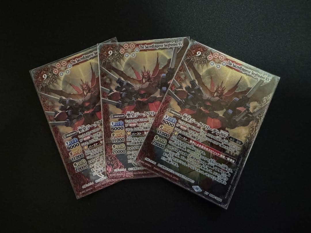 聖皇ジークフリーデンXV 3枚セット