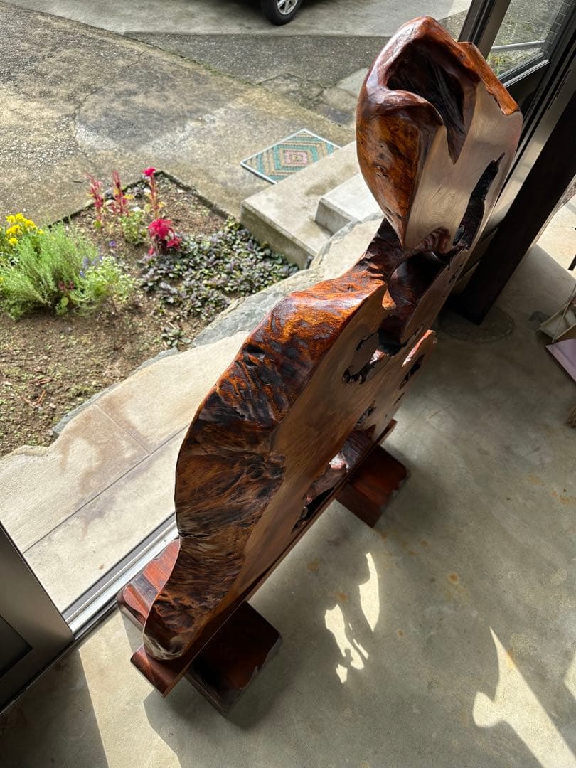 天然一枚木　衝立