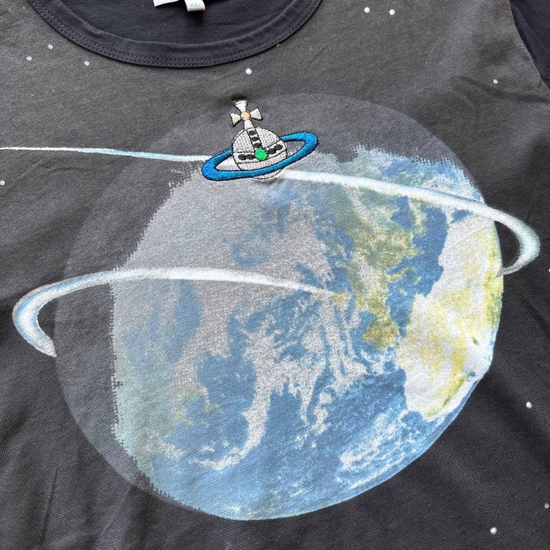 ヴィヴィアンウエストウッド Tシャツ 地球儀 プリント