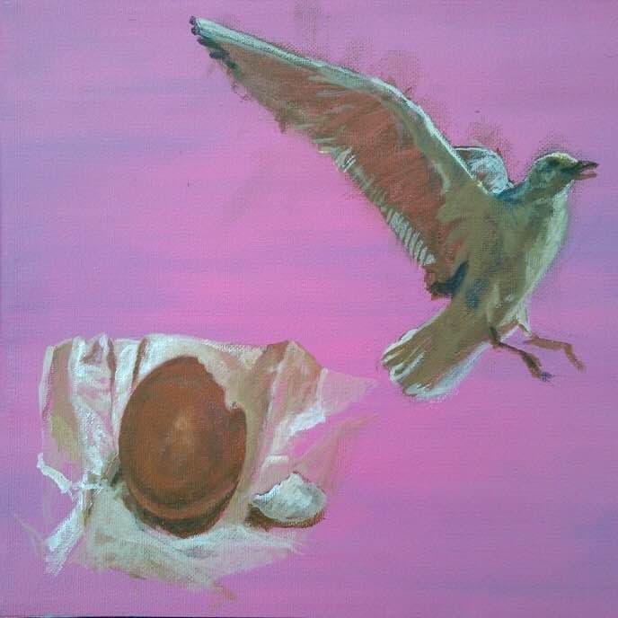 アクリル画 4号サイズ