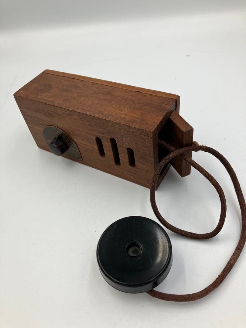 アンティーク　鉱石ラジオ 　\