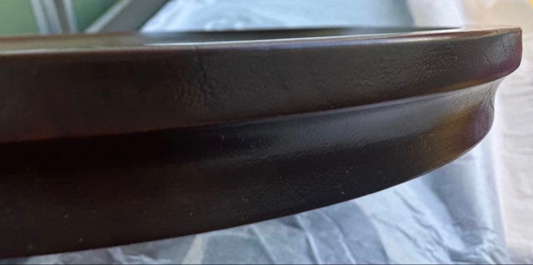 希少ヴィンテージJAPAN 十石塗　くり抜き技法　木創り　54❌25.8❌2㎝