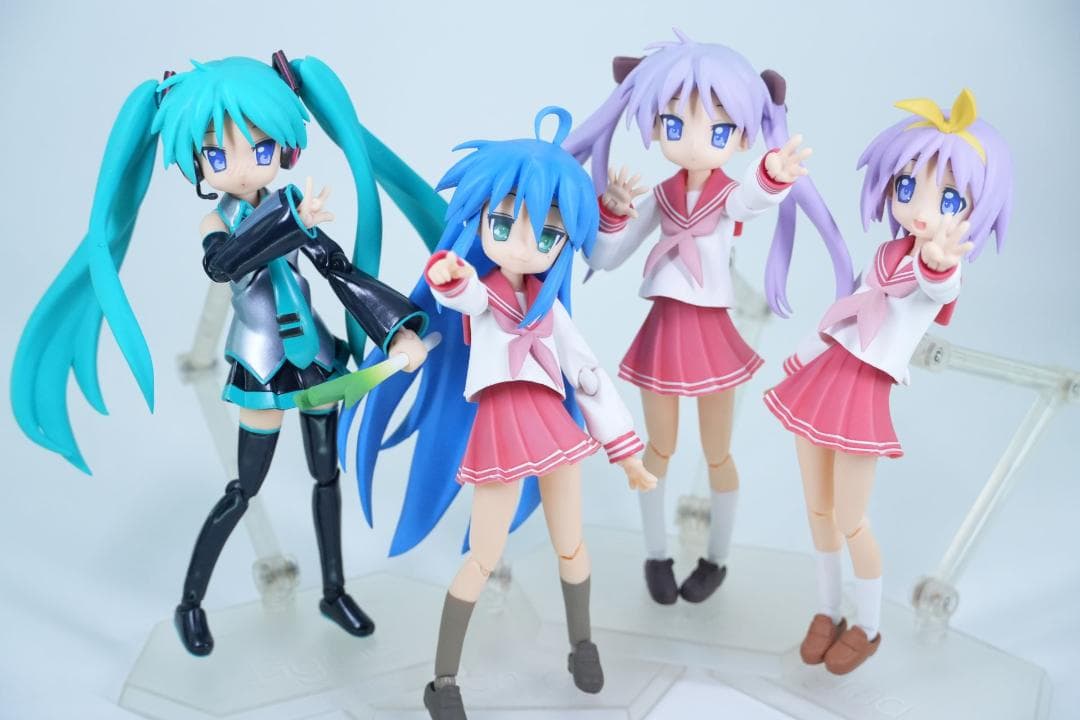 【1/20まで値下げ】 figma らき☆すた 4点セット