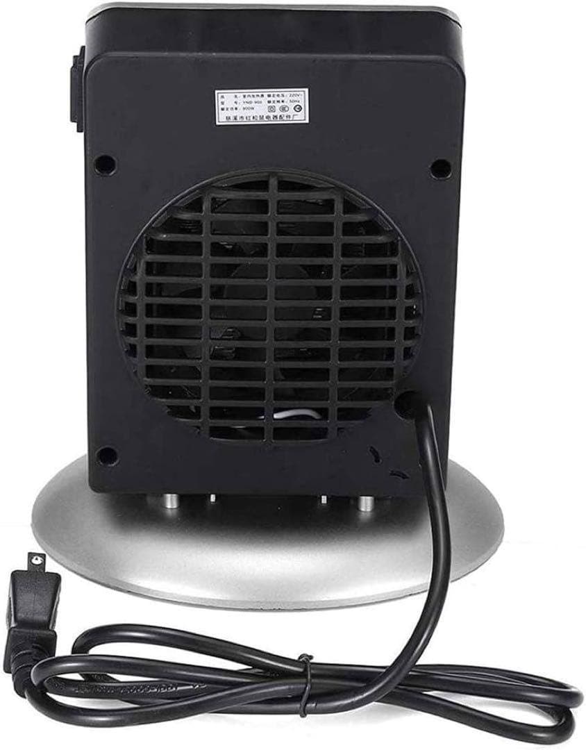 ＊ヒーター 電気 900W 調節可能な ポータブル電気ヒーター 床置き シルバー