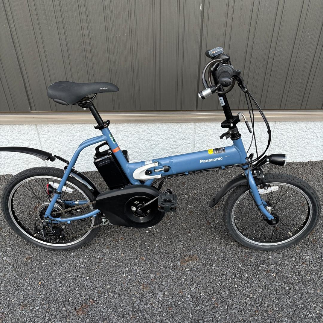 専用Panasonic 電動折りたたみ自転車　BE-FW071V 2024/10