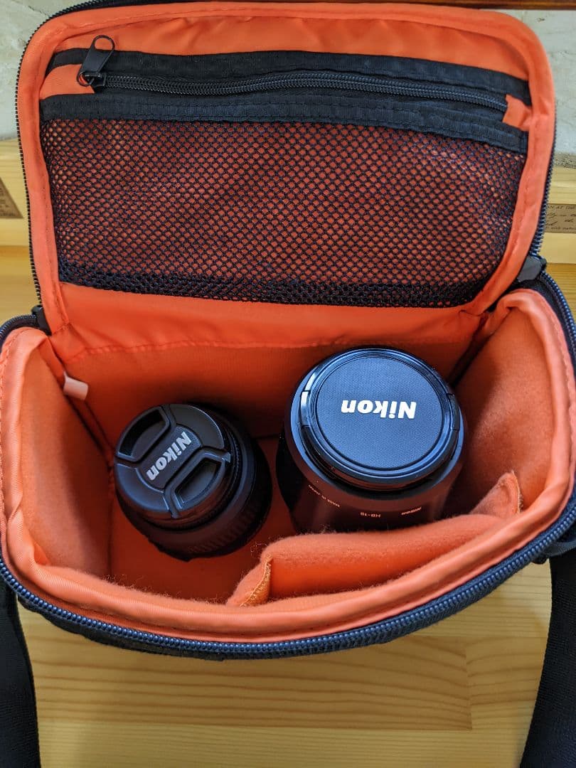 ニコンデジカメ交換レンズ２個セット(標準＋望遠レンズ)