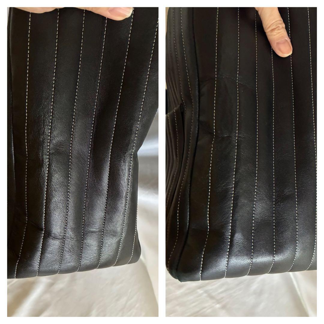 早い者勝ち♡CHANEL マドモアゼル ラムスキン チェーントートバッグ