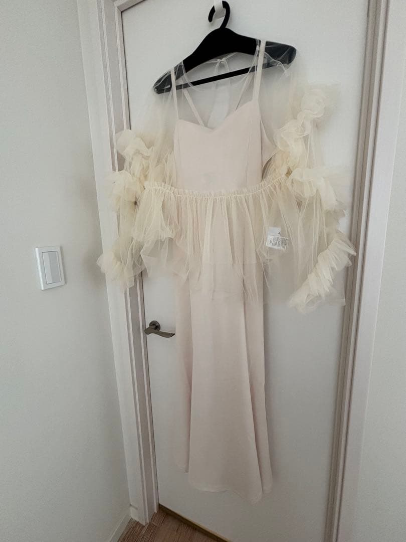 my shawty オケージョン チュール トップスと別メーカーワンピース