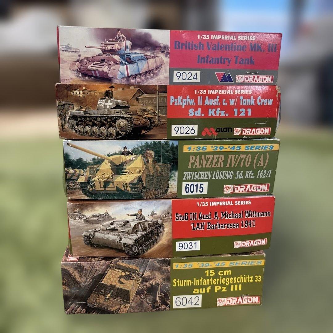 1/35 戦車モデルキット 5点セット　A31