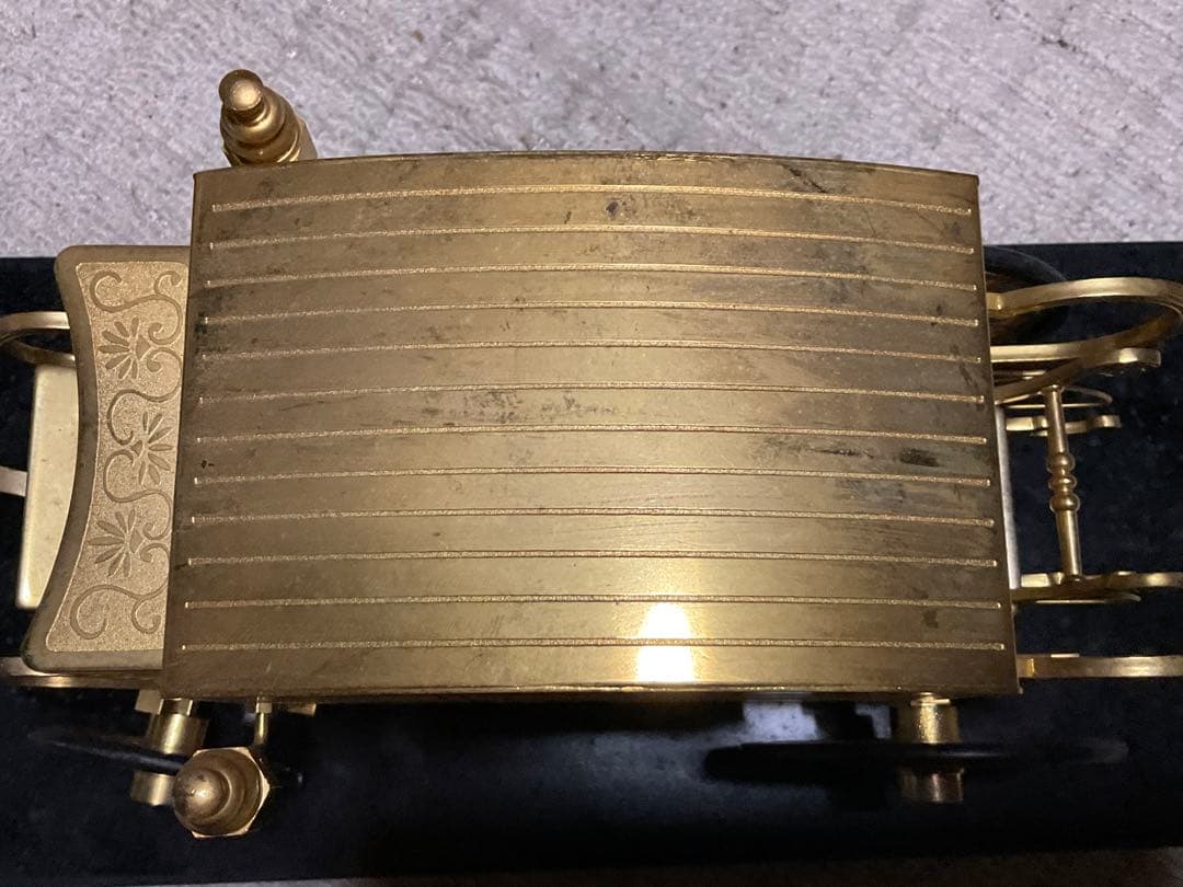 天皇陛下即位記念幌馬車／ダイキャスト製品・24k GP。【現状出品　稼働します】