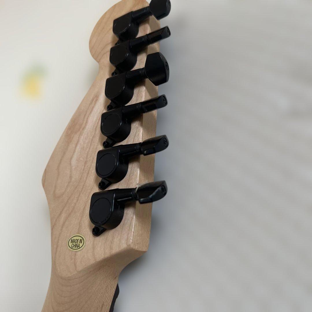 【美品】SELDER サンバースト エレキギター セルダー グリーン ストラト