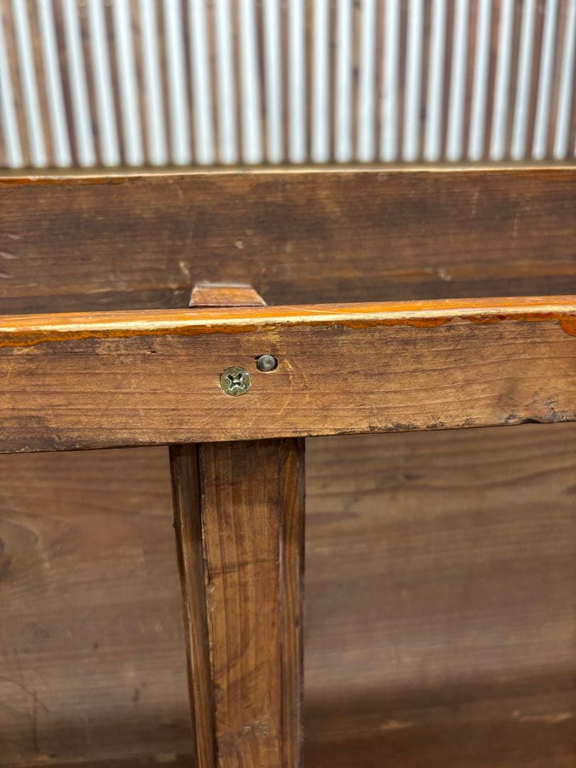 【リメイク】 ビンテージ ワークテーブル／ダイニングテーブル