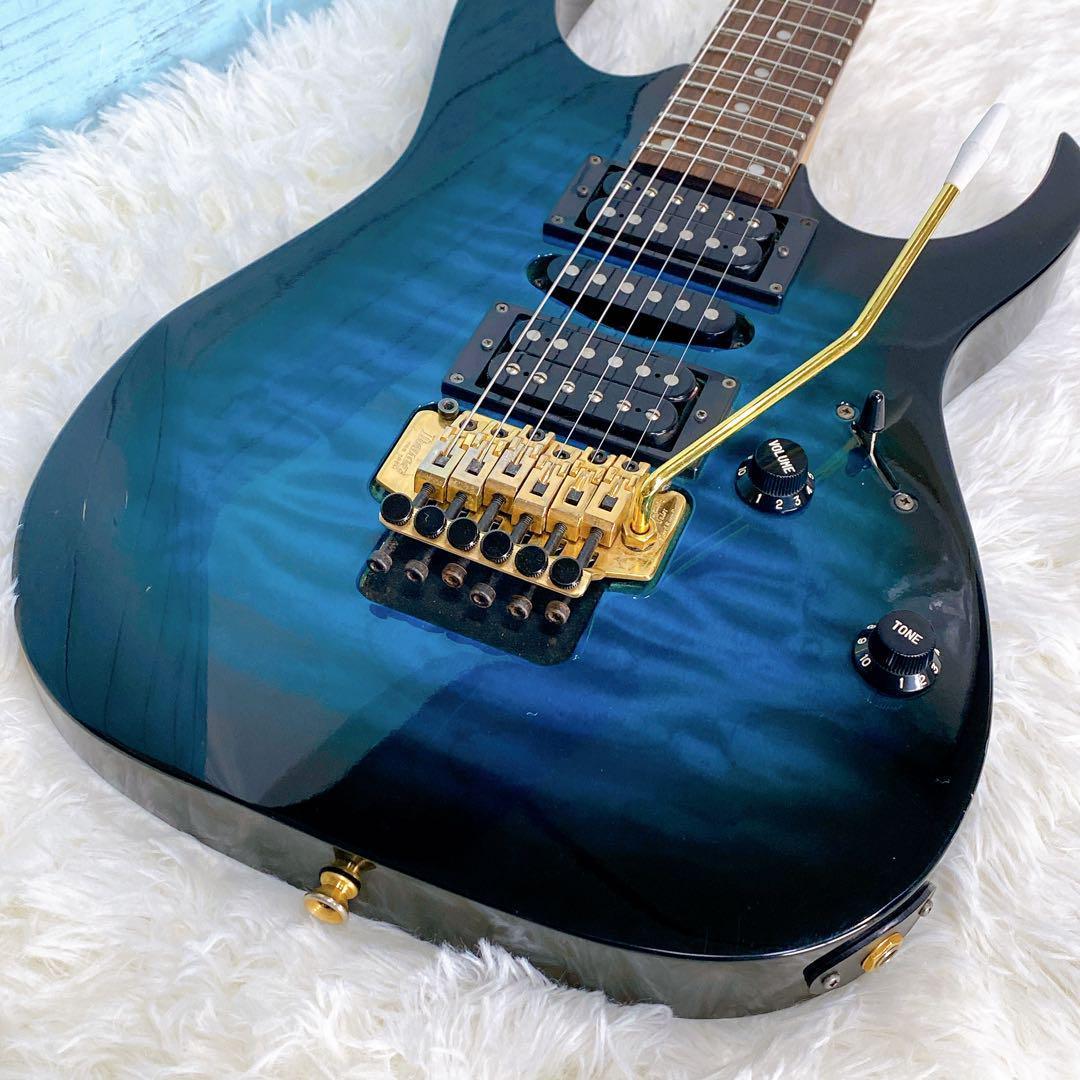 Ibanez RG 日本製 タケウチ製フロイドローズ ゴトーペグ キルト