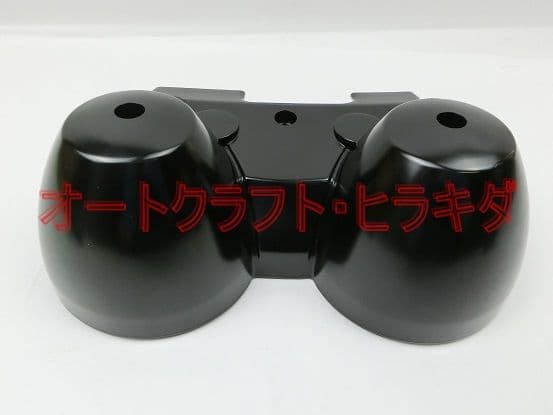 ゼファー400χ　カイ　メーターカバー上下セット　ツヤ消し黒塗装仕上品