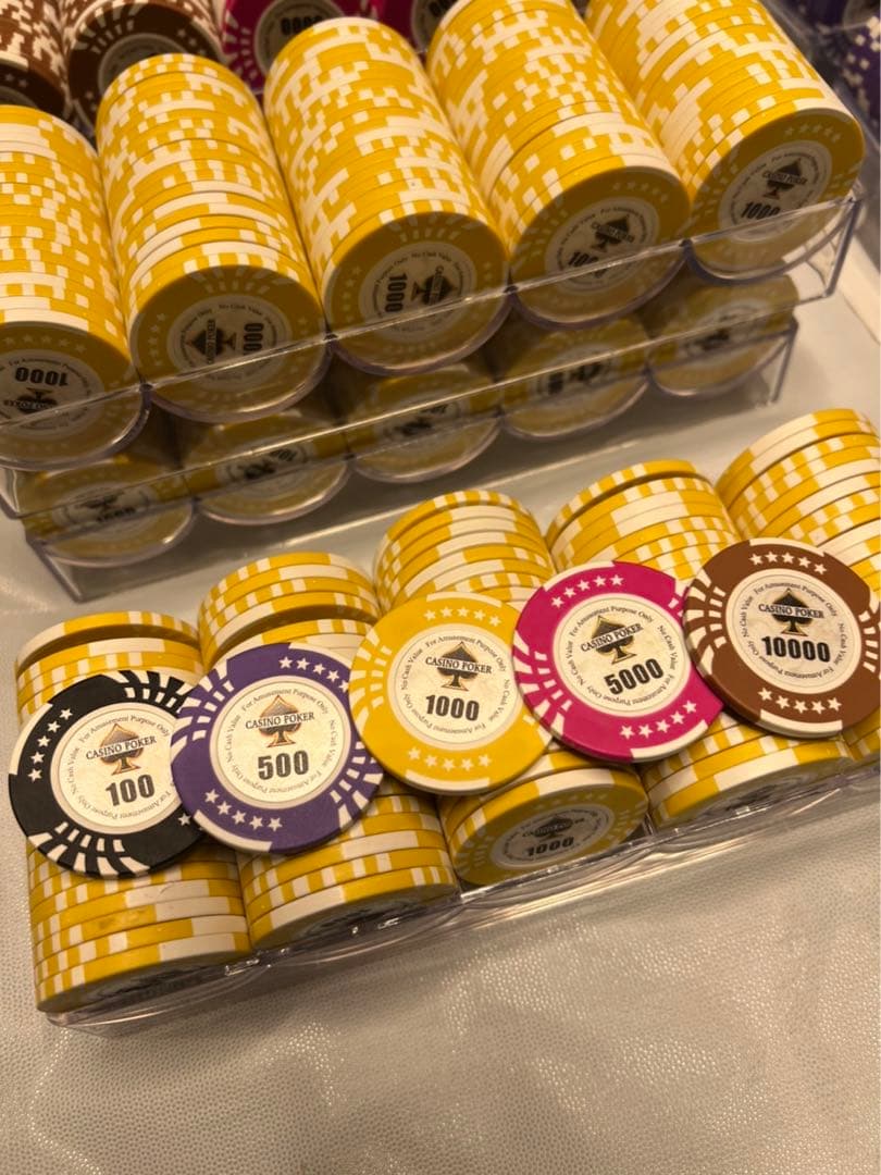 カジノ　チップ　テキサスホールデム　ポーカー　グッズ