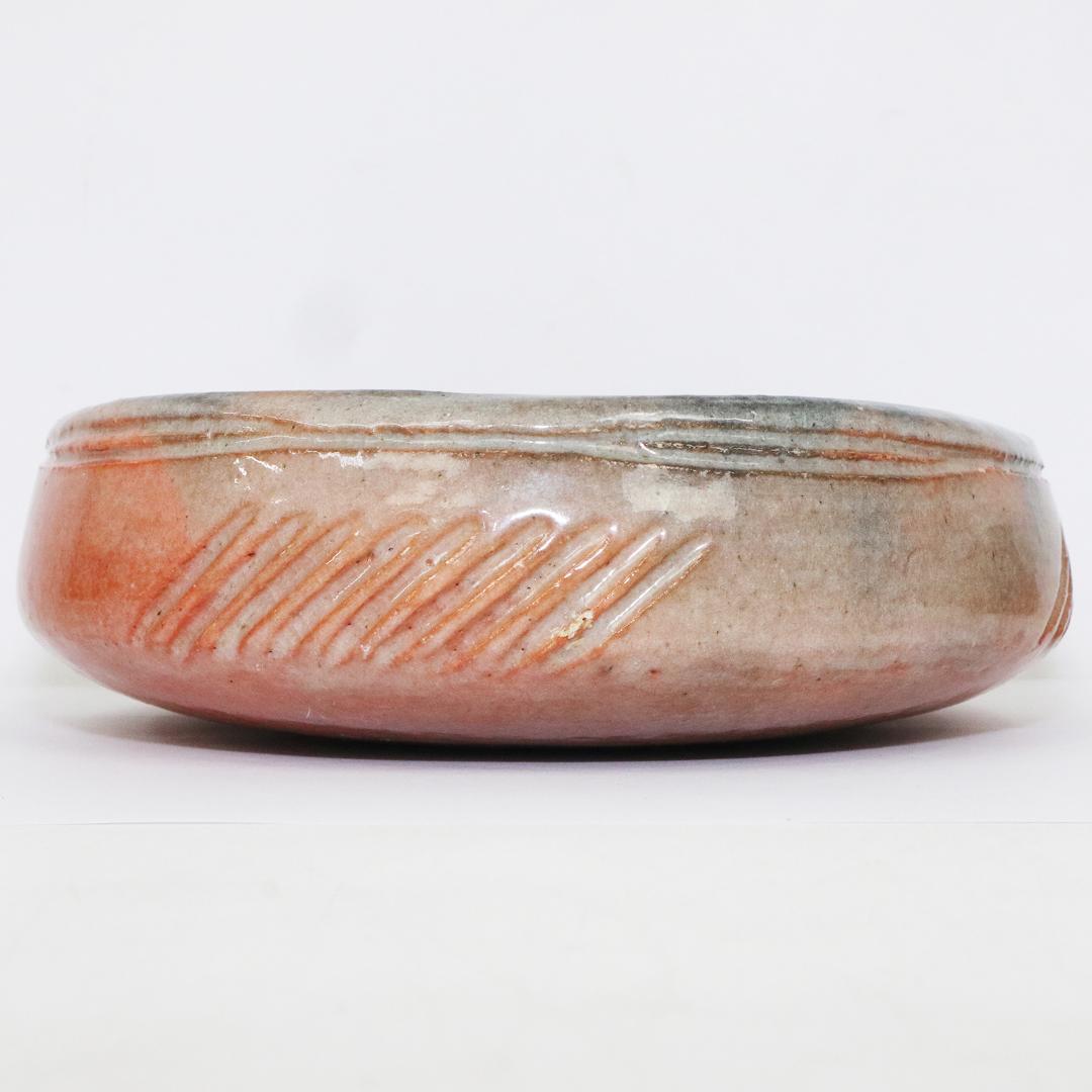 楽 吉左衛門 弘入 嶋台茶碗 菓子鉢 赤 赤楽 茶碗 楽焼